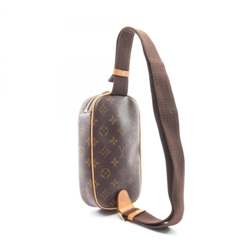 LOUIS VUITTON Brown Monogram Leather Pochette Fanny Pack - Picture 2 of 10